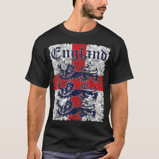 T-shirt Angleterre Soccer Jersey Style Angleterre Drapeau