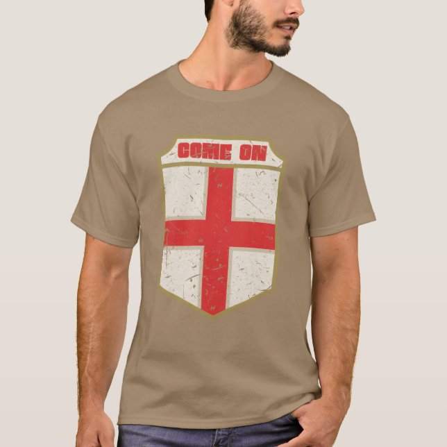 T-shirt Angleterre Sports vintage (Devant)