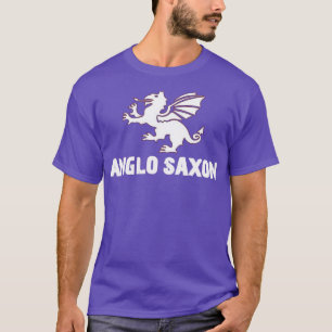 T-shirt Anglo saxon noir