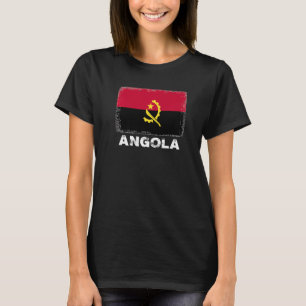 T-shirt Angola Drapeau soutien peuple angolais Femmes Homm