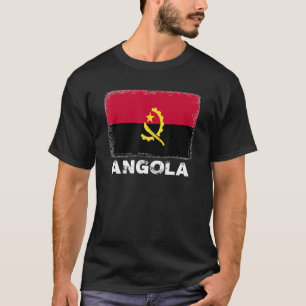 T-shirt Angola Drapeau soutien peuple angolais Femmes Homm