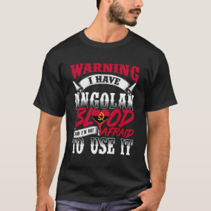 T-shirt Angola Racines angolaises Patrimoine angolais Fièr