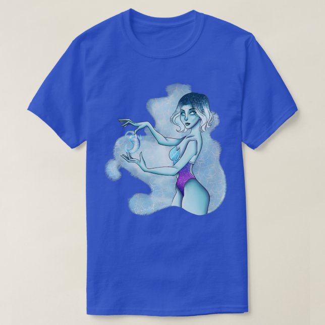 T-shirt Angora Aquarius (Design devant)