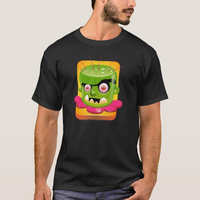 T-shirt Angry Frankenstein (Devant)