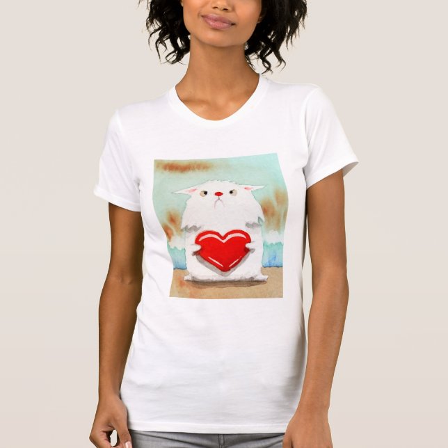 T-shirt Angry Kitty (Devant)