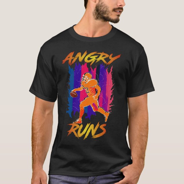 T-shirt Angry Runs Good Morning Football 2023 Tour Scepter (Devant)