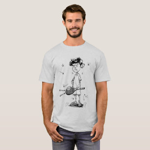 T-shirt Angry Tennis Boy – Cadeau Streetwear Audac
