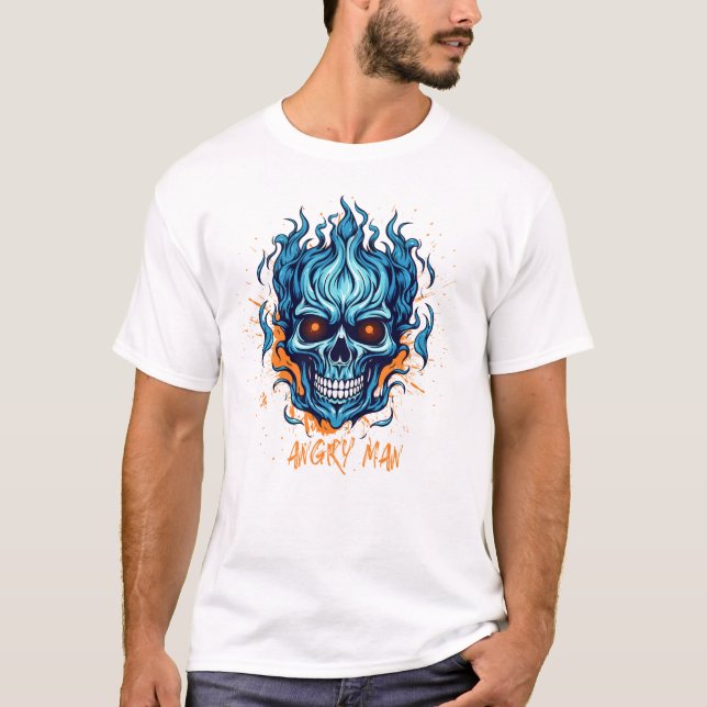 T-shirt Angryman (Devant)