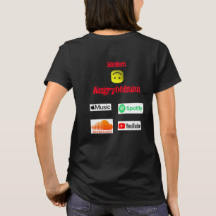 T-shirt Angryoofman