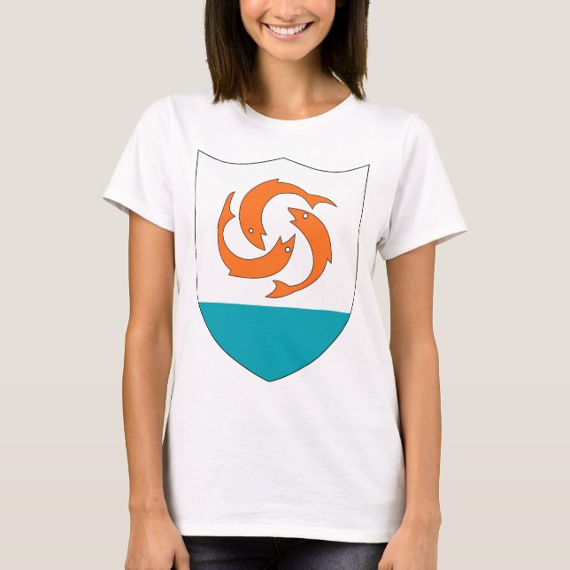 T-shirt Anguilla Armoiries (Devant)