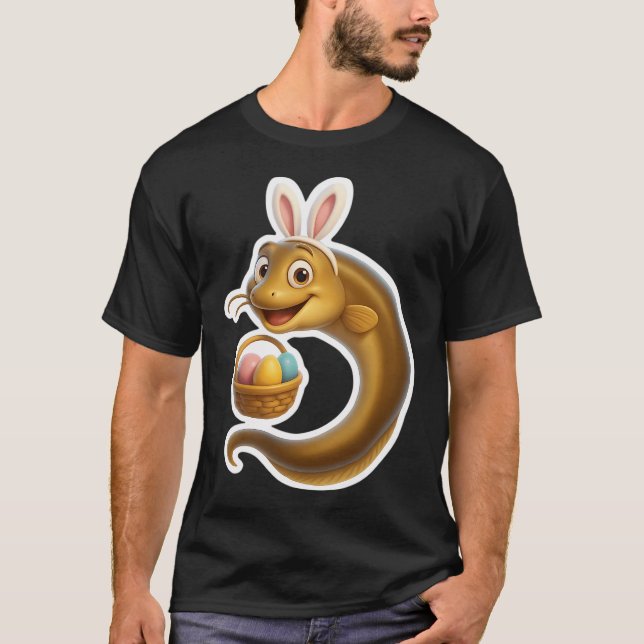 T-shirt Anguille de Pâques (Devant)