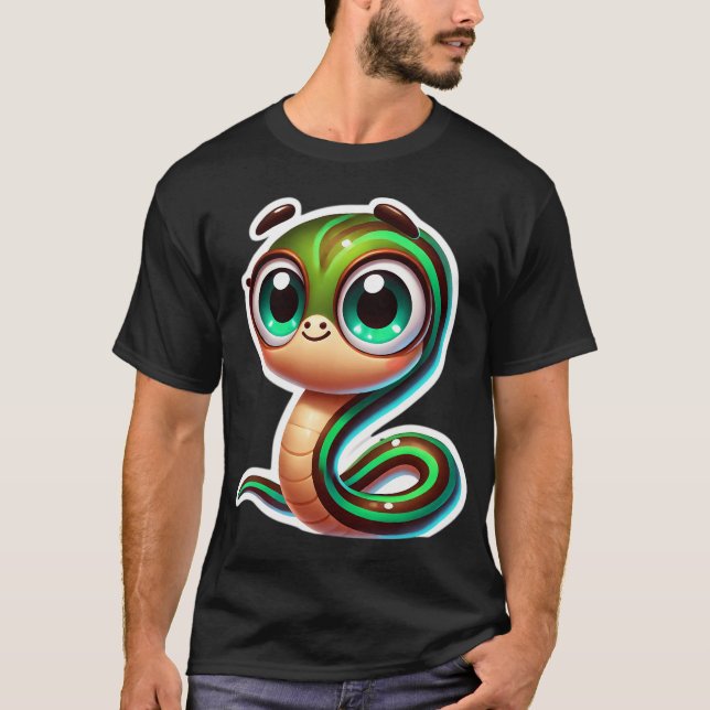T-shirt Anguille d'eau douce adorable (Devant)