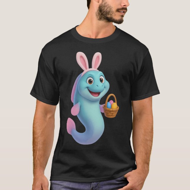 T-shirt Anguille loup de Pâques (Devant)