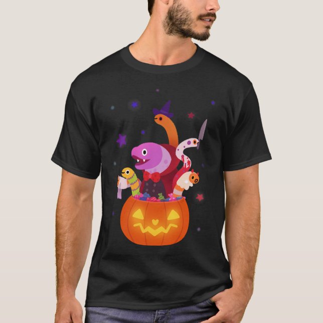 T-shirt Anguilles effrayantes (Devant)