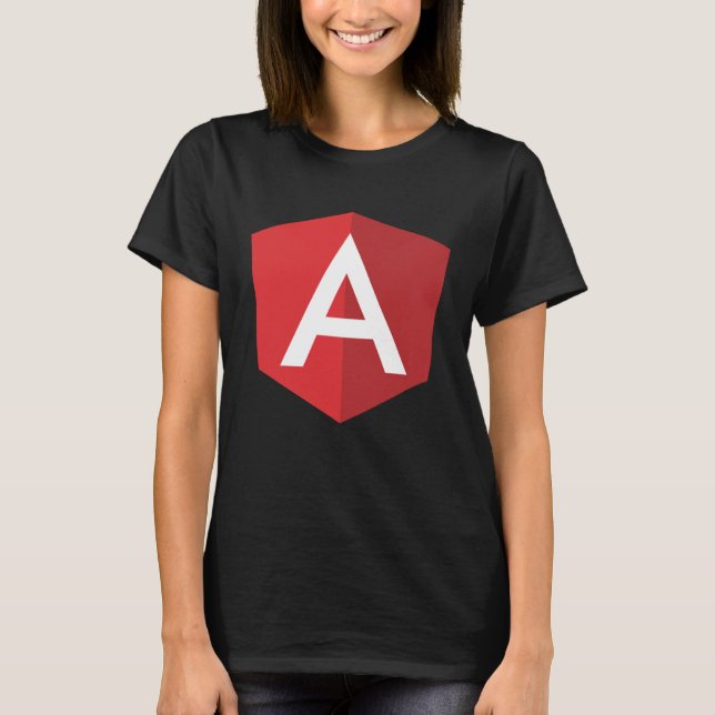 T-shirt Angular js Developer  Front end Developer Angular  (Devant)