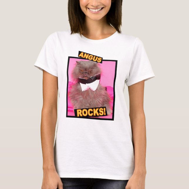 T-shirt Angus bascule la chemise (Devant)