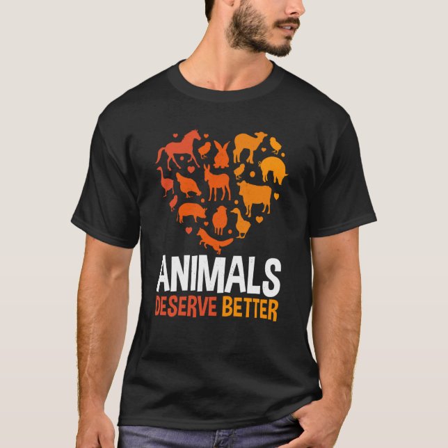 T-shirt Animal Activist Rescue Animals Conservation Rights (Devant)