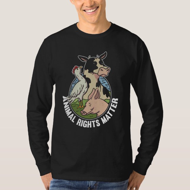 T-shirt Animal Activist Rescue Animals Conservation Rights (Devant)