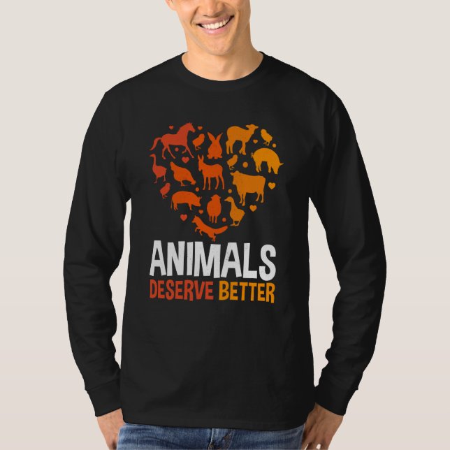 T-shirt Animal Activist Rescue Animals Conservation Rights (Devant)