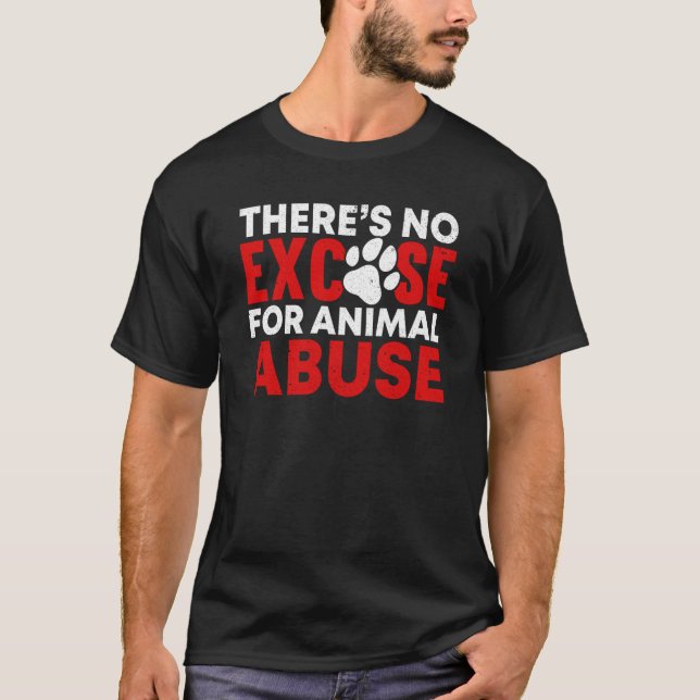 T-shirt Animal Activist Rescue Animals Conservation Rights (Devant)