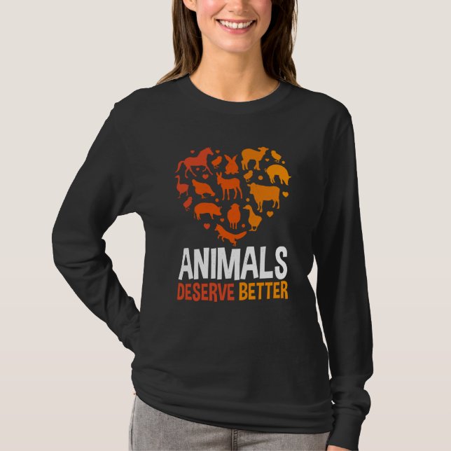 T-shirt Animal Activist Rescue Animals Conservation Rights (Devant)