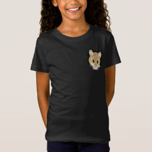 T-Shirt Animal Art Cute Souris Peeout Aquarelle Art