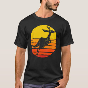 T-shirt Animal Australien Rétro Kangourou Australien