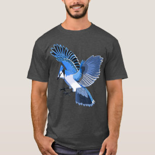 T-shirt Animal Bird Blue Jay