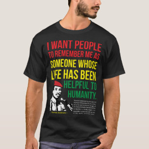 T-shirt Animal Che Guevara Thomas De Sankara Afrique Don F