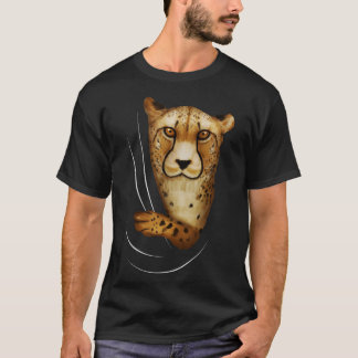 T-shirt Animal Cheetah Venant De L'Intérieur