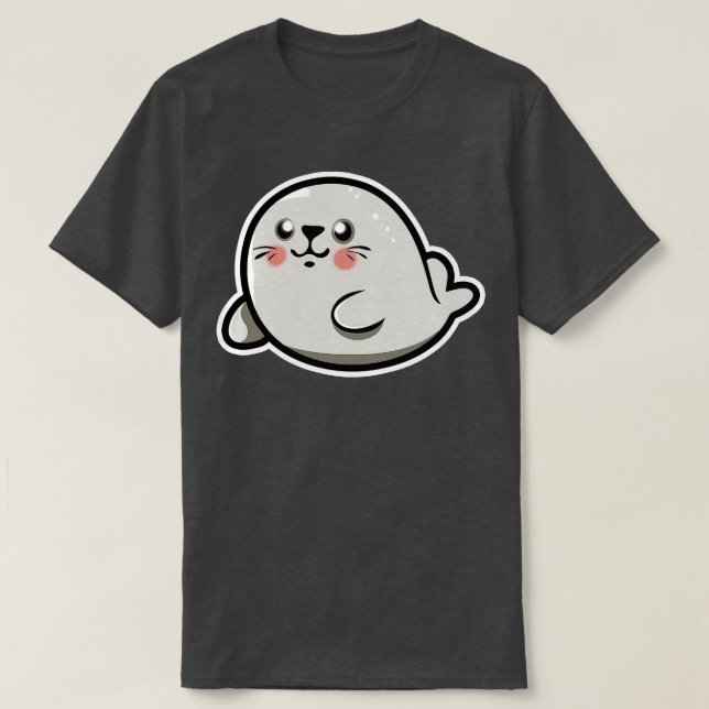 T-shirt animal chibi kawaii (Design devant)