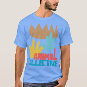 T-shirt animal collectif retro look fan art design