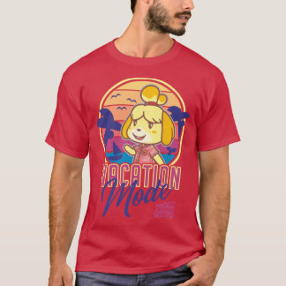 T-shirt Animal Crossing New Horizons Isabelle Mod de vacan