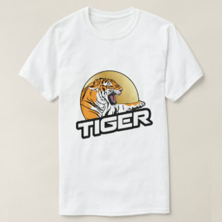 T-shirt Animal de chat sauvage de lion de tigre