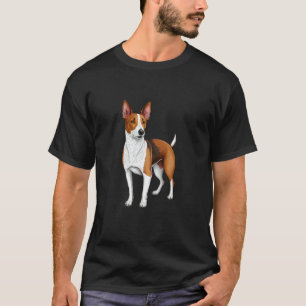 T-shirt Animal de compagnie adorable de race Basenji pour