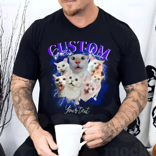 T-shirt Animal de compagnie personnalisé, Retro Graphic 90