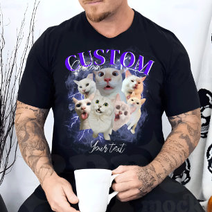 T-shirt Animal de compagnie personnalisé, Retro Graphic 90