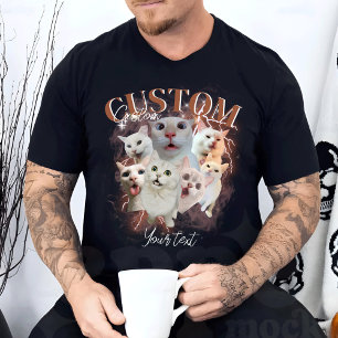 T-shirt Animal de compagnie personnalisé, Retro Graphic 90