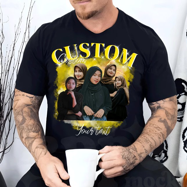 T-shirt Animal de compagnie personnalisé, Retro Graphic 90 (Créateur téléchargé)