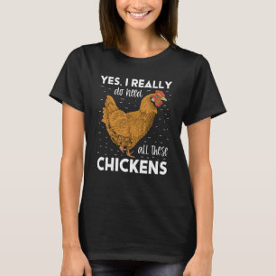 T-shirt Animal de ferme Oui, j'ai vraiment besoin de tous
