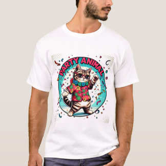 T-SHIRT ANIMAL DE FÊTE