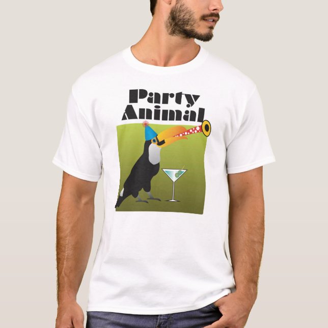 T-shirt Animal de Fête (Devant)