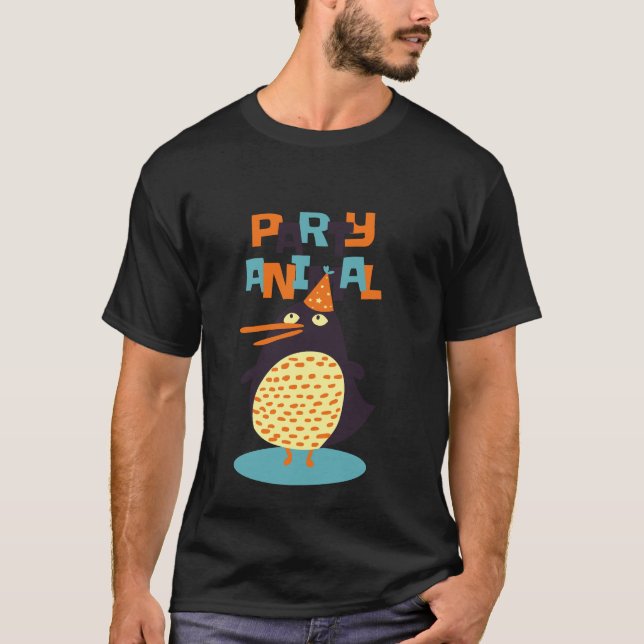 T-shirt Animal de fête (Devant)