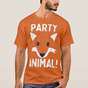 T-shirt Animal de fête Fo Lover Boys Girls Birthday Annive
