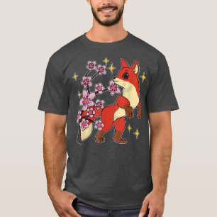 T-shirt Animal De La Forêt De Kawaii Pour Lover Sakura Che