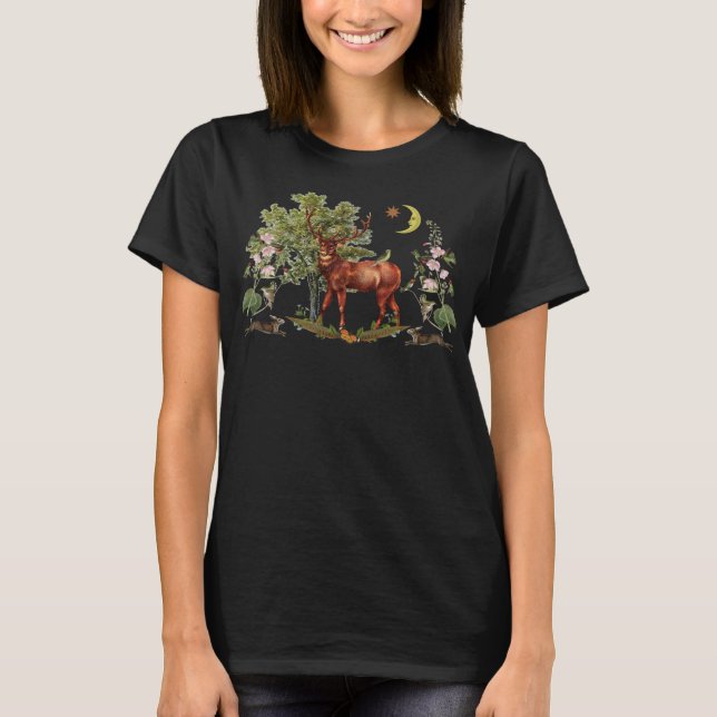 T-shirt animal de l'Esprit-du-Stag (Devant)