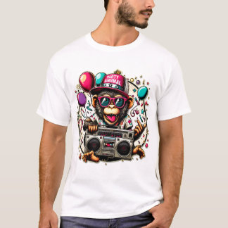 T-shirt Animal de partie