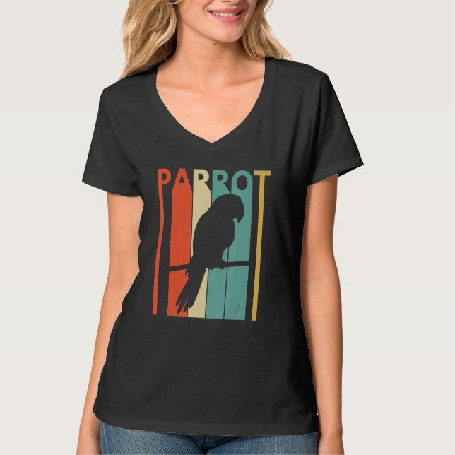 T-shirt Animal de perroquet mou (Devant)