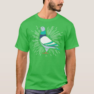T-shirt Animal de pigeon