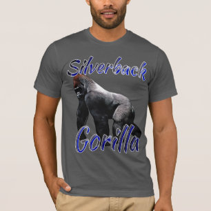 T-shirt animal de primat de zoo de gorille de